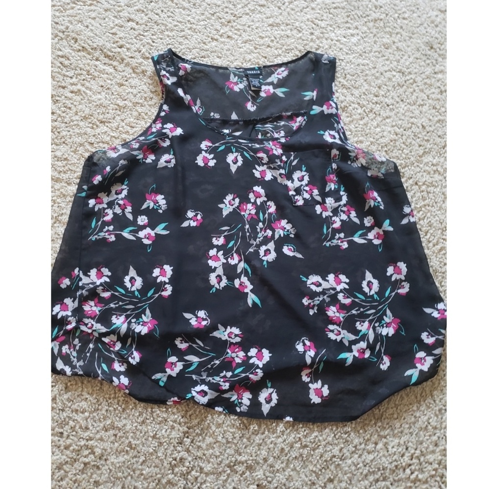 Torrid floral tank